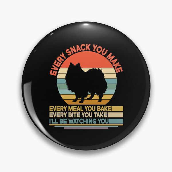 Item preview, American eskimo Every Snack You Make Every Meal You Bake, American eskimo Vintage Dog Owner Mom Dad Birthday Christmas Gift designed and sold by xlnv.