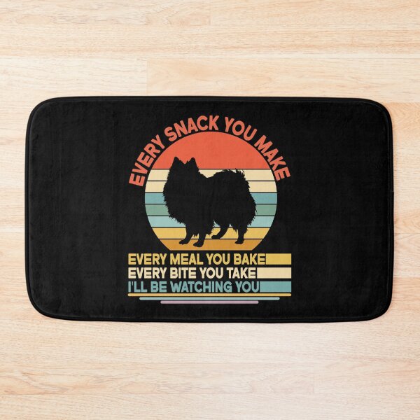 Item preview, American eskimo Every Snack You Make Every Meal You Bake, American eskimo Vintage Dog Owner Mom Dad Birthday Christmas Gift designed and sold by xlnv.