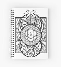Ultra Sacred Geometry Spiral Notebook