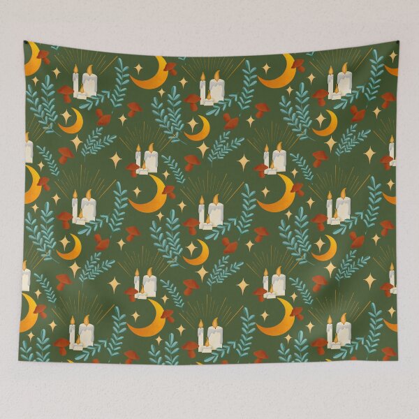 Item preview, Candle Moonshroom, green designed and sold by Jaima-OLoughlin.