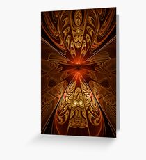 Into The Void Greeting Card