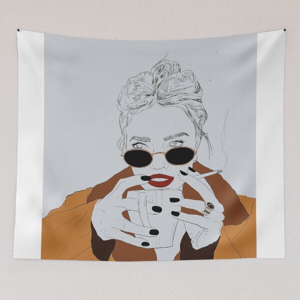 Item preview, New Englander / Morning Coffee and Ouid  / Autumnal Woman Minimalist designed and sold by apopofbeauty.