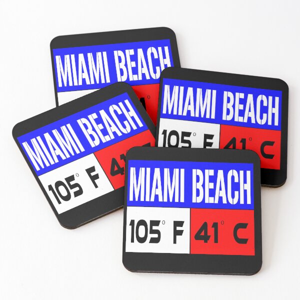 Item preview, Miami Temperature  designed and sold by porfysoundtrack.