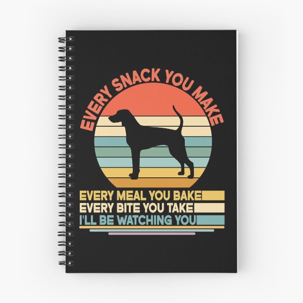 Item preview, American foxhound Every Snack You Make Every Meal You Bake, American foxhound Vintage Dog Owner Mom Dad Birthday Christmas Gift designed and sold by xlnv.
