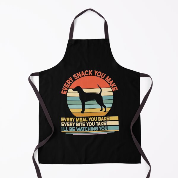 Item preview, American foxhound Every Snack You Make Every Meal You Bake, American foxhound Vintage Dog Owner Mom Dad Birthday Christmas Gift designed and sold by xlnv.