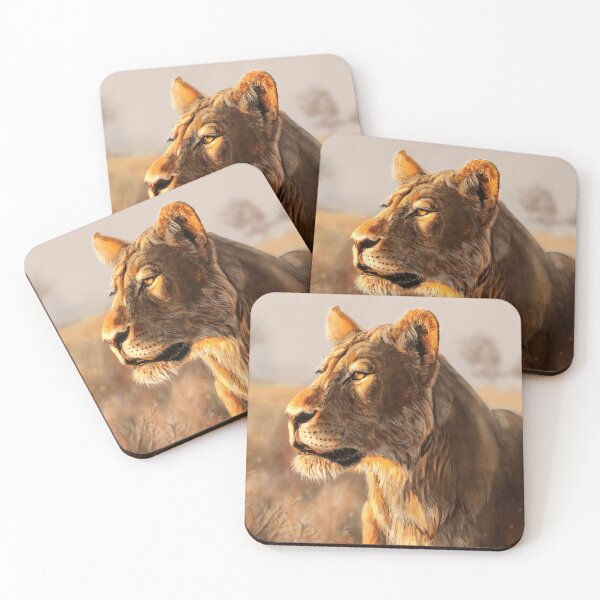 Item preview, Queen of Safari - Lioness designed and sold by alandodrawing.