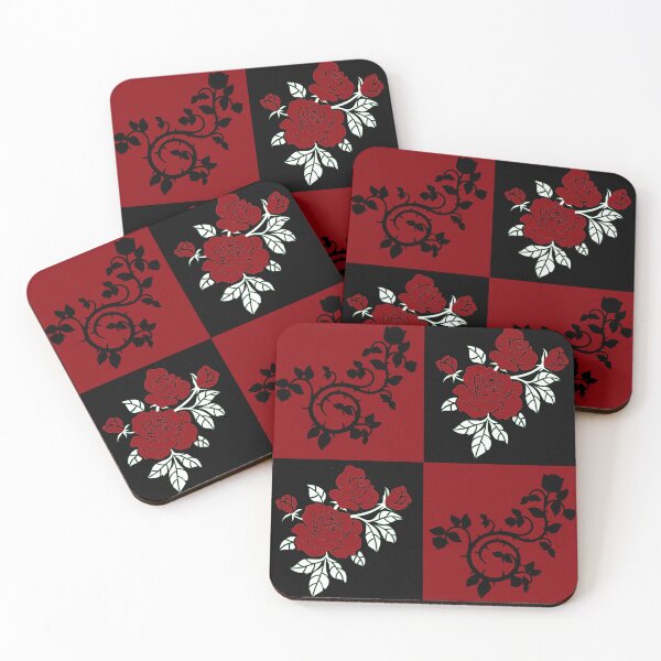 Item preview, Red Rose pattern illustration art designed and sold by Sameera Amir.