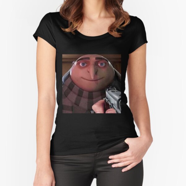 gru gun meme Drawstring Bag for Sale by gketheredge