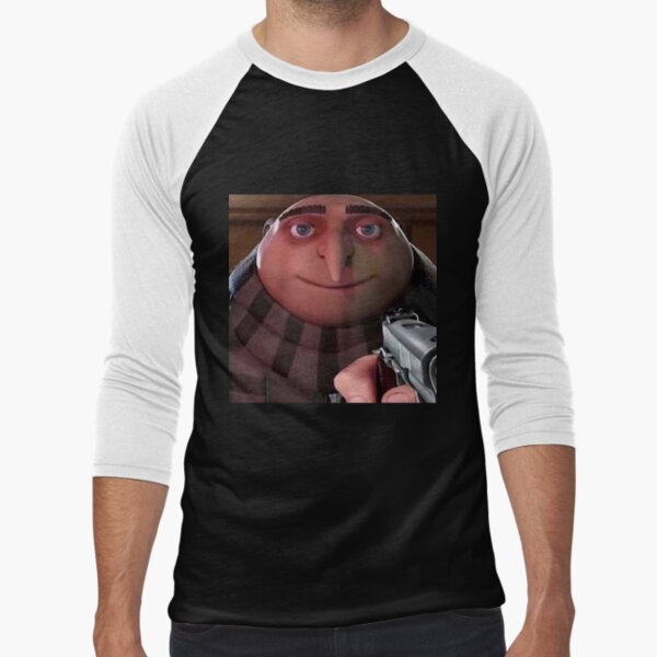 gru gun meme Drawstring Bag for Sale by gketheredge