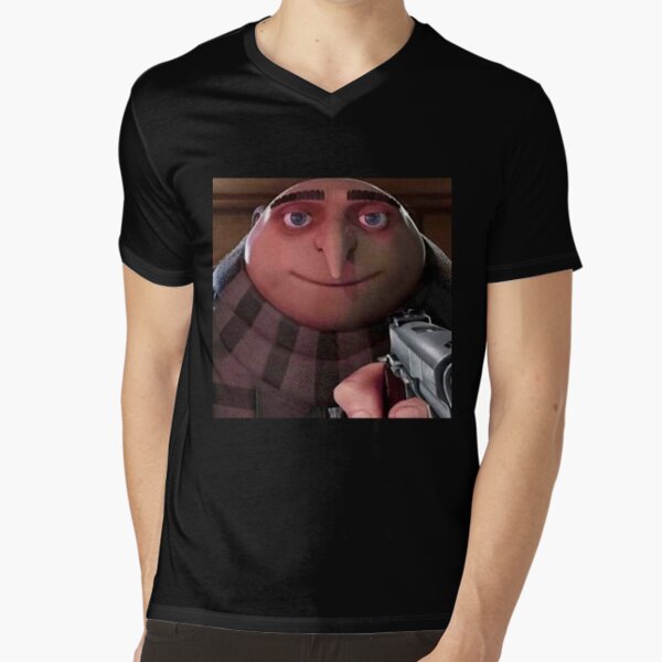 gru gun meme Pin for Sale by gketheredge