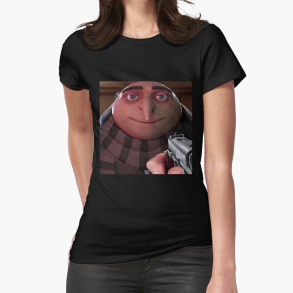 gru gun meme Drawstring Bag for Sale by gketheredge