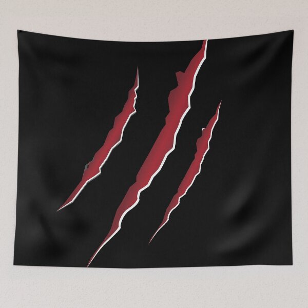 Item preview, Haloween Horror Red Beast Monster Animal Claw Marks  designed and sold by Med ing.