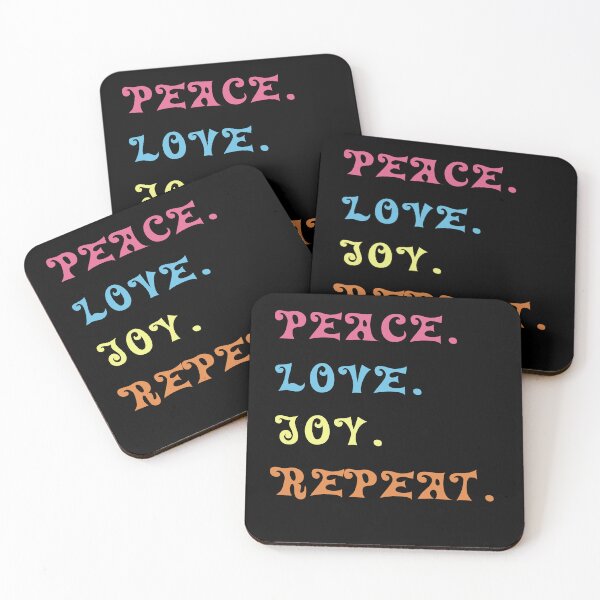 Item preview, Peace Love Joy Repeat designed and sold by Brad Chambers.
