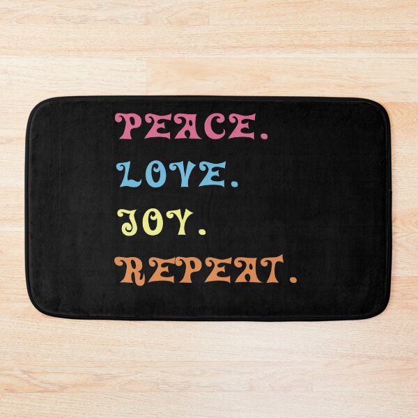 Item preview, Peace Love Joy Repeat designed and sold by Brad Chambers.