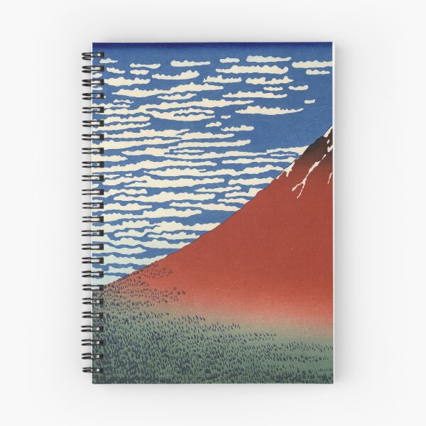 Artikelvorschau, Feiner Wind, klarer Morgenroter Fuji Schöne japanische Kunst entworfen und verkauft von Yumede.