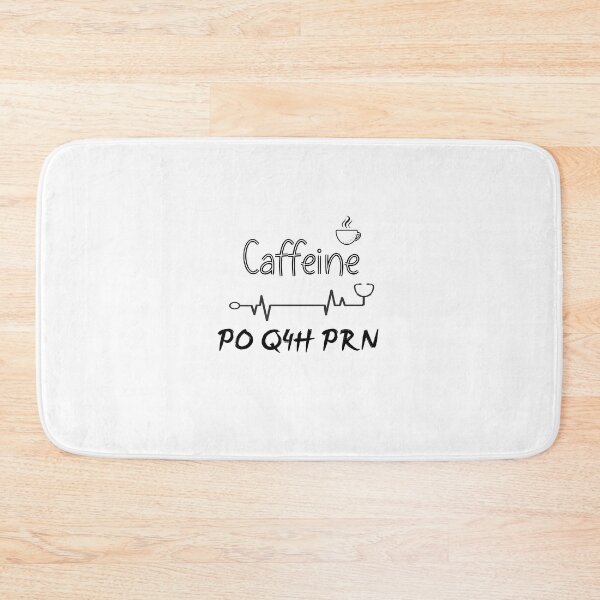 Item preview, Caffeine PO Q4H PRN Shirt, Nurse Shirt, PRN Nurse Shirt, Funny Nurse Shirt, Nurse Life Shirt, Funny Coffee Shirt designed and sold by SOUFIANE1991.