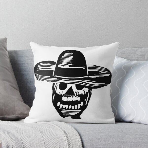 Item preview, Skull with a hat by José Guadalupe Posada designed and sold by artofthenorth.