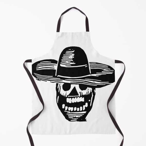Item preview, Skull with a hat by José Guadalupe Posada designed and sold by artofthenorth.
