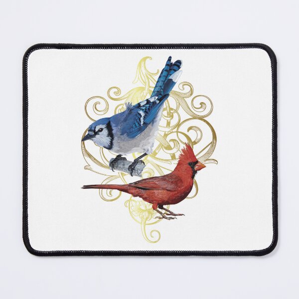 Item preview, The Northern Cardinal and the Blue Jay designed and sold by obscurite.