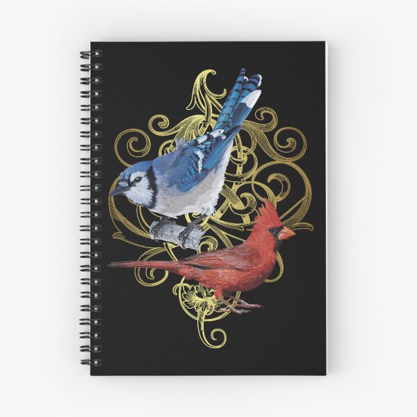 Item preview, The Northern Cardinal and the Blue Jay designed and sold by obscurite.