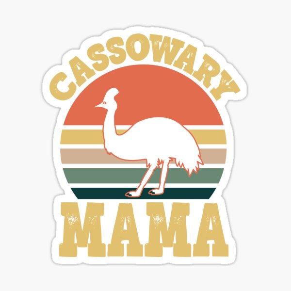 Item preview, Cassowary Mama Cassowary Family designed and sold by eternallygifted.