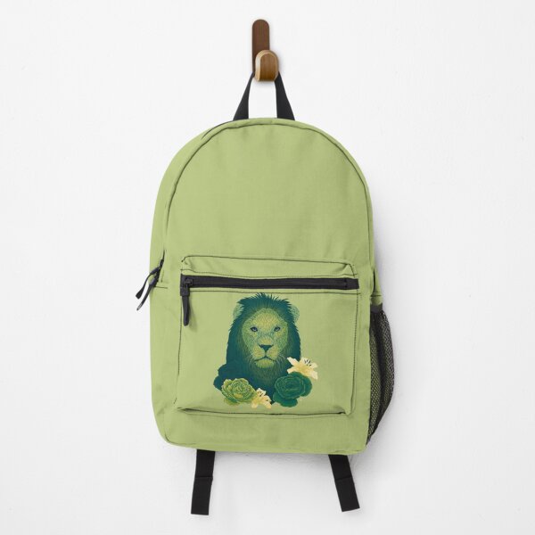 Item preview, Green Floral Lion designed and sold by Melancholy Wolf.