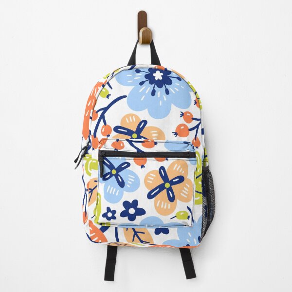 Item preview, Hermosa flor de jardín - patrón blanco designed and sold by LIENZO Graphics ⭐⭐⭐⭐.