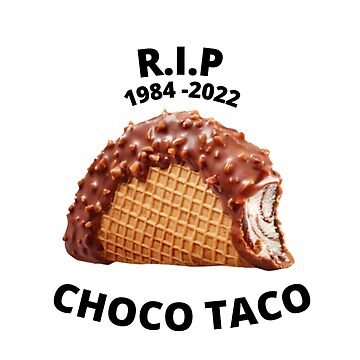 Choco Taco ice cream discontinued merchandise