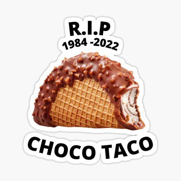 Ice Cream Taco Stickers for Sale Redbubble