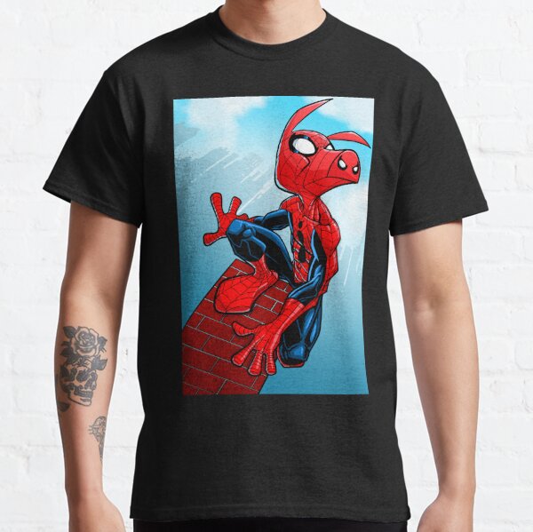 Spider Man T Shirts Redbubble - spider man2002 wrestling suit roblox