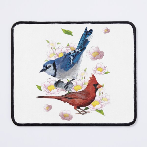 Item preview, The Northern Cardinal and the Blue Jay designed and sold by obscurite.