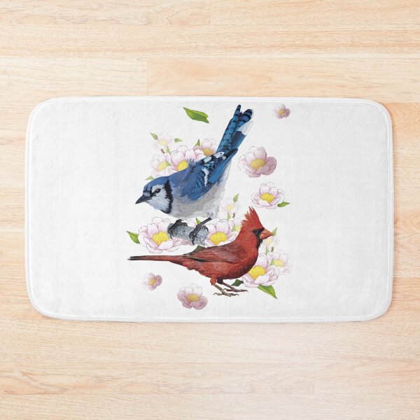 Item preview, The Northern Cardinal and the Blue Jay designed and sold by obscurite.