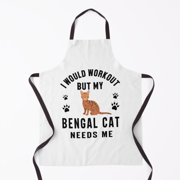 Item preview, I Would Workout But My Bengal Cat Needs Me - Bengal Cat designed and sold by RoySqrali.