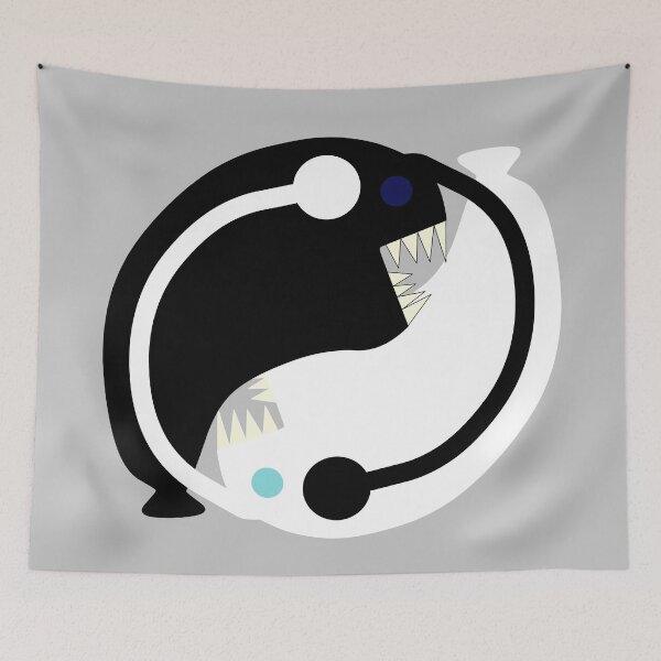 Item preview, Rape luz oscuridad yin yang designed and sold by brendanre.