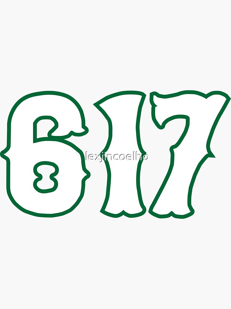 617 Strong (Boston Celtics) Sticker for Sale by lexjincoelho