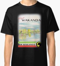 Visit Wakanda- Vintage Travel Ad Classic T-Shirt