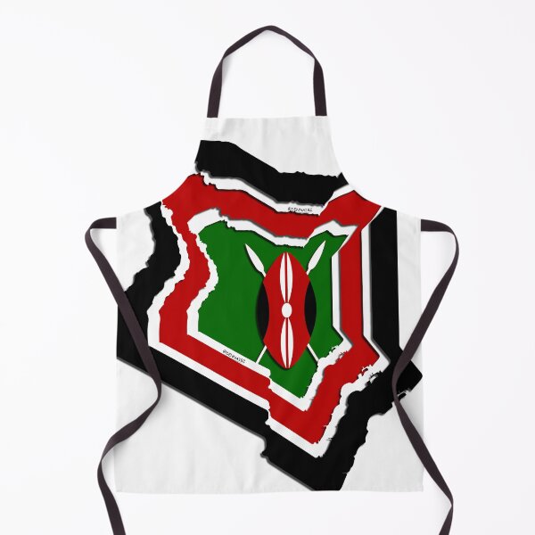 Item preview, Flag Map Of Kenya designed and sold by dennaibz.