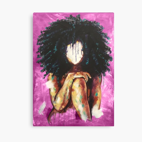 Naturally I PINK Canvas Print