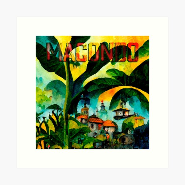 Item preview, Macondo Dream, a dream about a place of One Hundred Years of Solitude designed and sold by marioleo000.