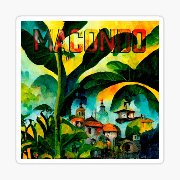 Item preview, Macondo Dream, a dream about a place of One Hundred Years of Solitude designed and sold by marioleo000.
