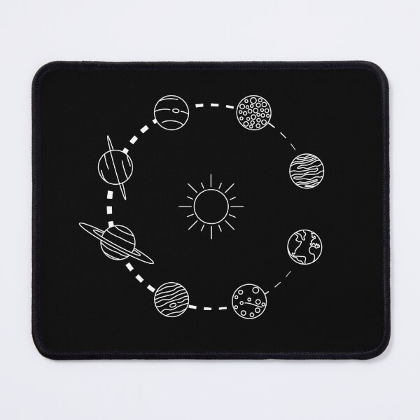 Item preview, The Solar System (WHITE DESIGN) designed and sold by EleannaInSpace.
