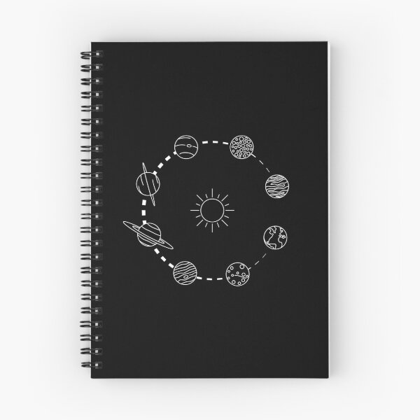 Item preview, The Solar System (WHITE DESIGN) designed and sold by EleannaInSpace.
