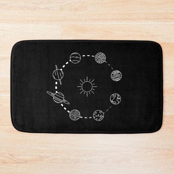 Item preview, The Solar System (WHITE DESIGN) designed and sold by EleannaInSpace.