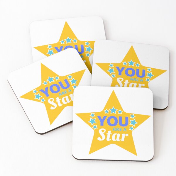 Item preview, You are a Star | Motivational quotes designed and sold by Lindsay Marie Patterns.