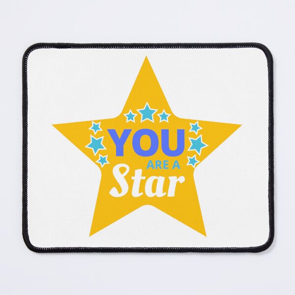 Item preview, You are a Star | Motivational quotes designed and sold by Lindsay Marie Patterns.