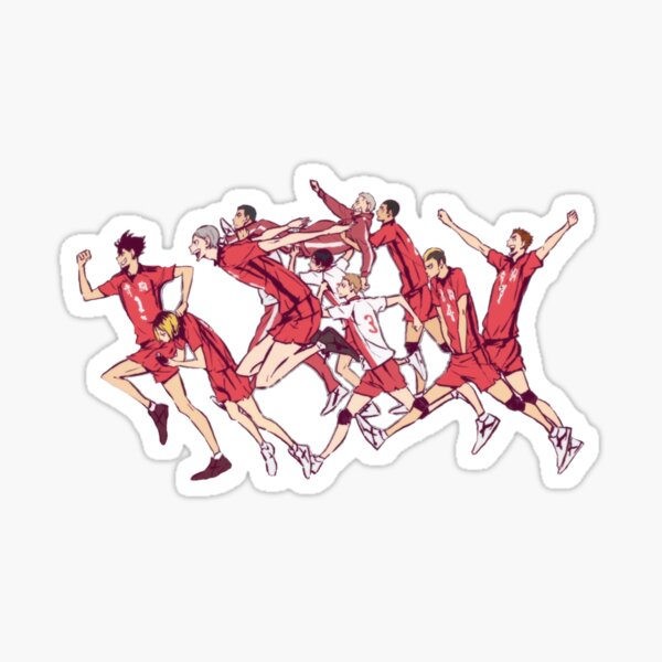 Nekoma - Haikyuu!! Sticker