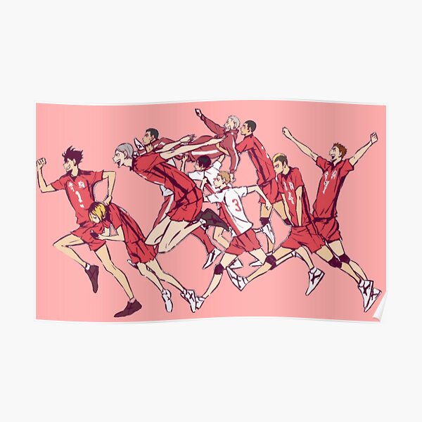 Nekoma - Haikyuu!! Poster