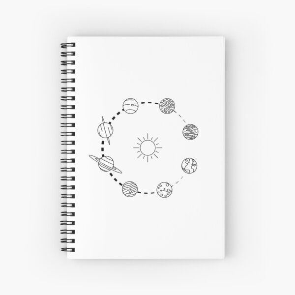 Item preview, The Solar System (BLACK DESIGN) designed and sold by EleannaInSpace.