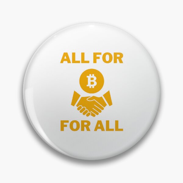 Item preview, All for Bitcoin, Bitcoin for All designed and sold by CryptoBeings.