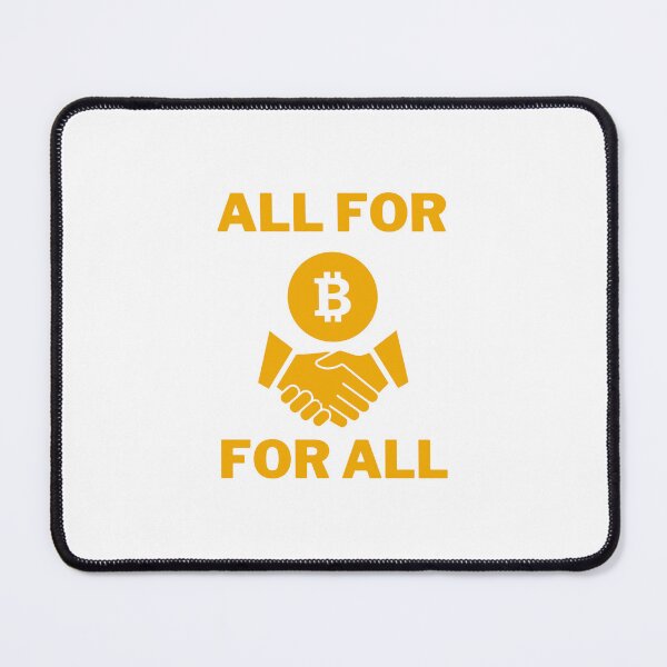 Item preview, All for Bitcoin, Bitcoin for All designed and sold by CryptoBeings.